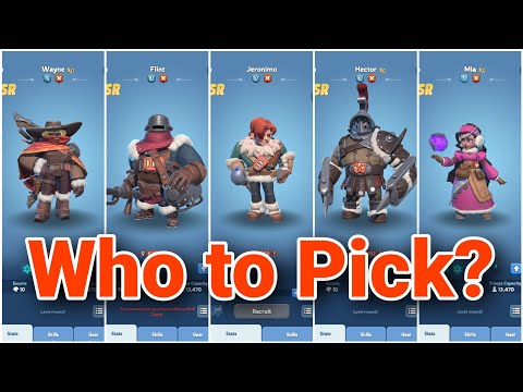 BEST Heroes to PICK in Whiteout Survival After New Skill Update