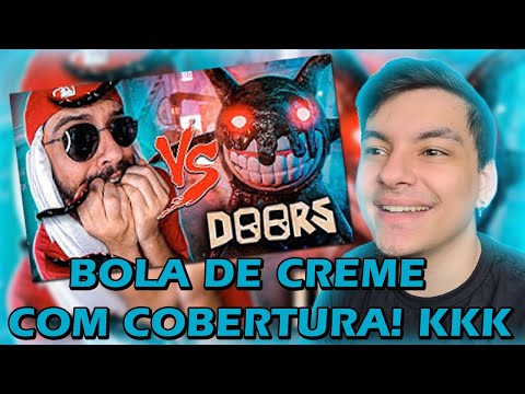 REACT Screech do Doors (Roblox) Vs. Mussoumano - Batalha com Games (Mussoumano)