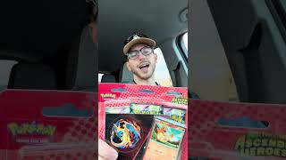 Come with me to a Pokemon Restock! Follow to see me open all of this!! #pokemon #fyp #shorts