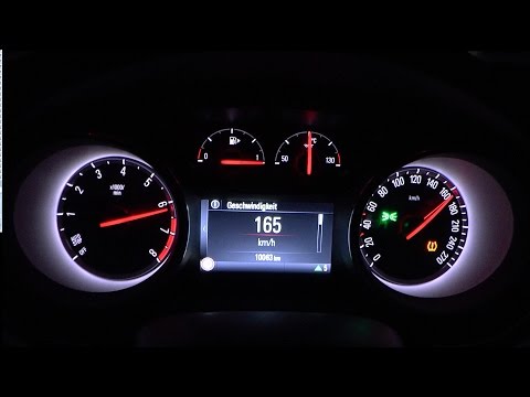 2017 Opel Astra K 1.4 Ecotec Direct Injection Turbo 150 HP 0-100 km/h & 0-100 mph Acceleration