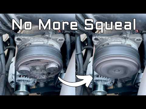 Car A/C Compressor Squeal Fix