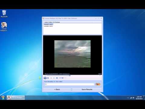 Convert Multiple AVI Files To WMV Files Software