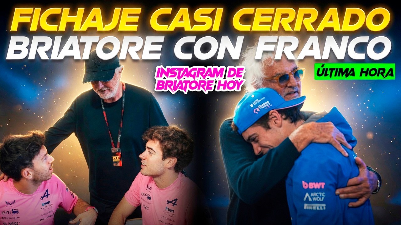 NIELSEN NI APARECE EN EL BRUTAL RESPALDO DE BRIATORE A COLAPINTO EN SU INSTAGRAM DE HOY, EL CONTRATO