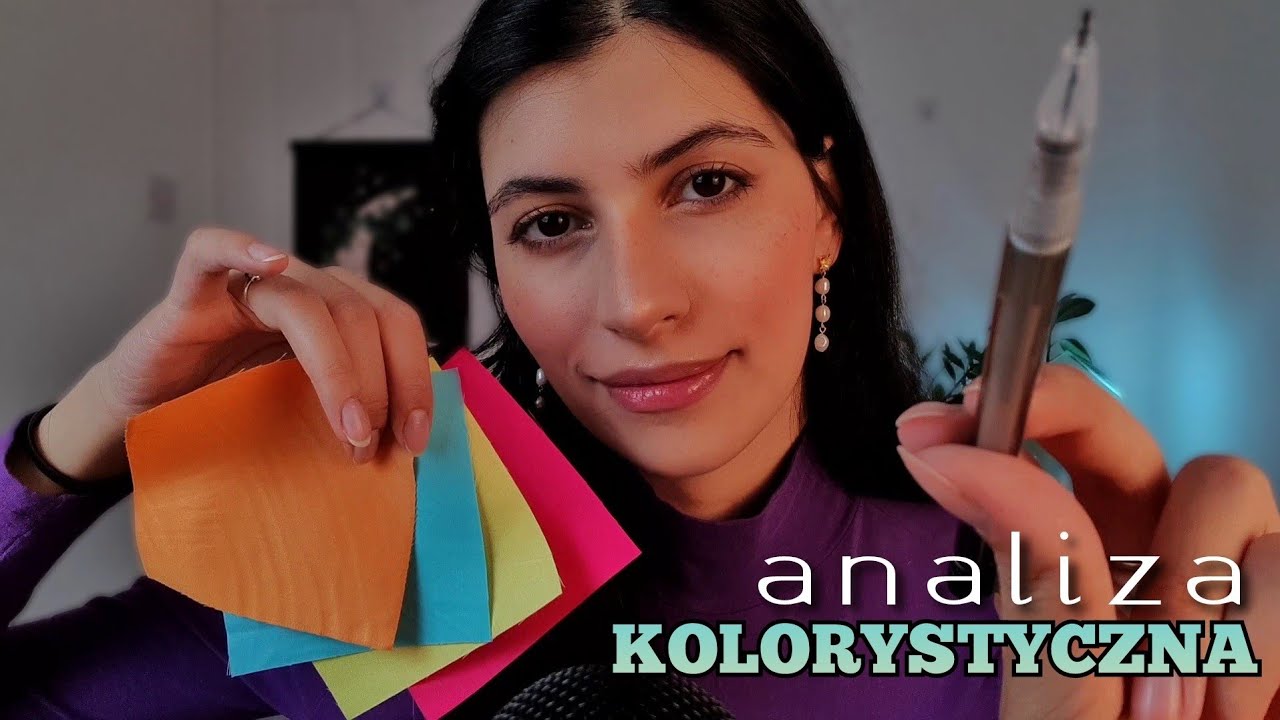 ASMR po polsku ANALIZA KOLORYSTYCZNA roleplay 🟡🟣🟢🔴