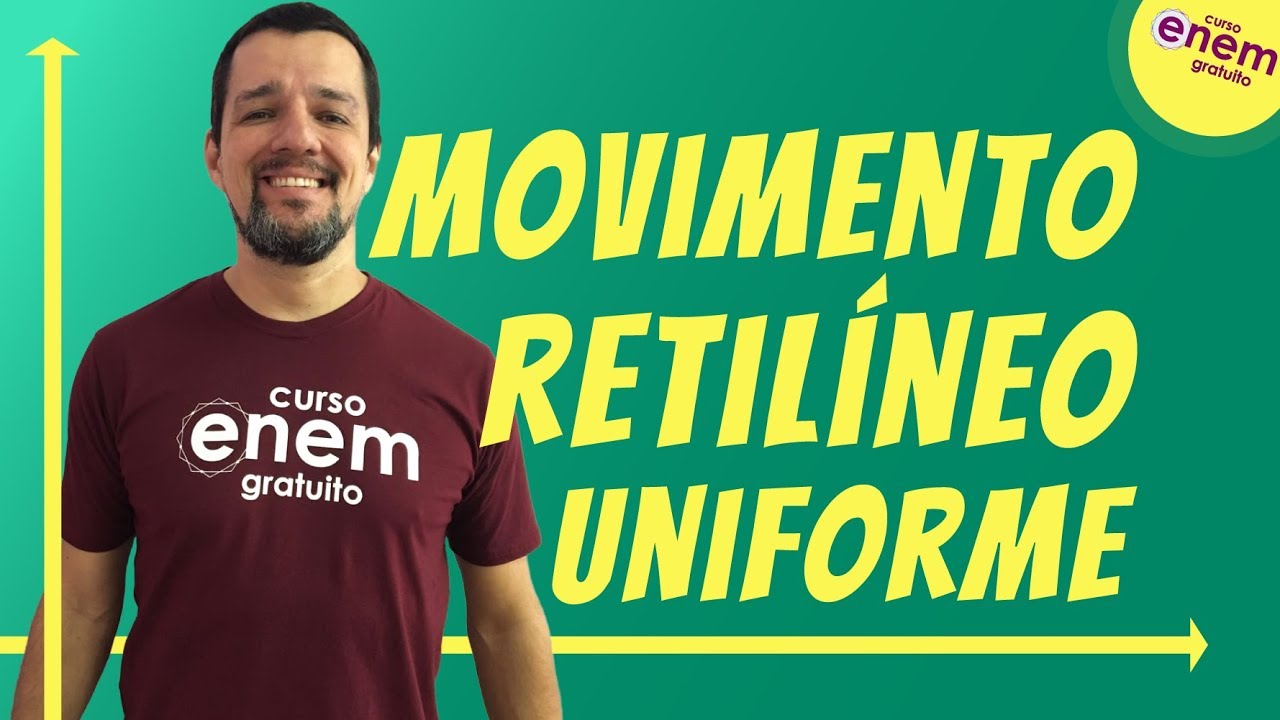 MOVIMENTO RETILÍNEO UNIFORME | Resumo de Física para o Enem