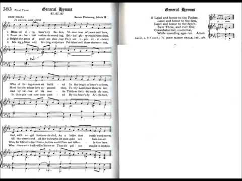 Blessed City, Heavenly Salem (Urbs Beata)