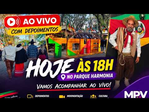 PARQUE HARMONIA: MPV MOSTRA TUDO AO VIVO