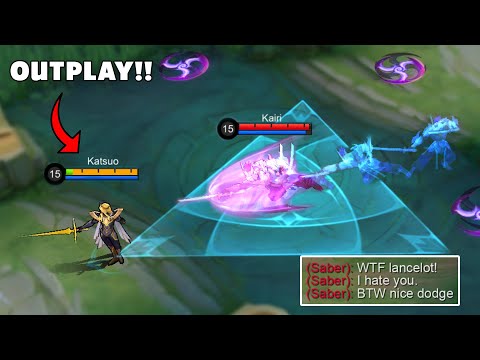 REASON WHY SABER USERS HATE MY LANCELOT!! | SOLO RANK GAMEPLAY - MLBB