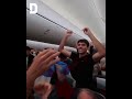 These Argentina fans found out about World Cup win onboard flight