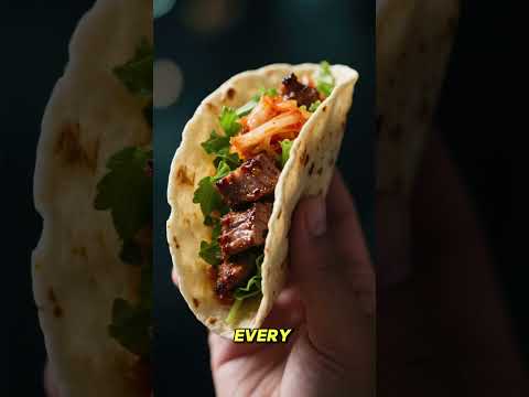 Neon Sizzle  Korean BBQ Tacos