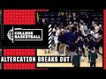 Oral Roberts, North Dakota State get into very heated altercation 😳 | College Basketball on ESPN