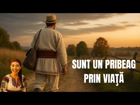 Sunt un pribeag prin viață 💔  Melodie de dragoste și dor  AncuțaAI  Folclor Românesc Modern
