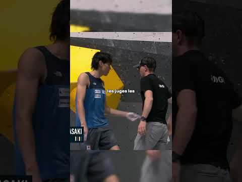 Celui qui a posé les scotch #escalade