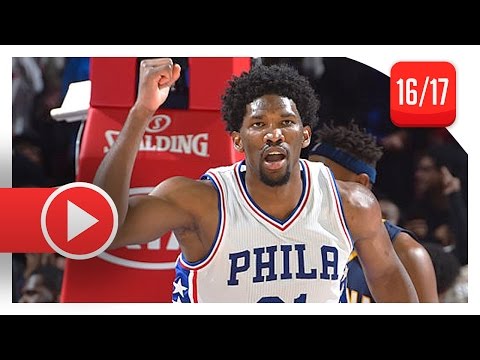 Joel Embiid Full Highlights vs Cavaliers (2016.11.27) - 22 Pts, 9 Reb