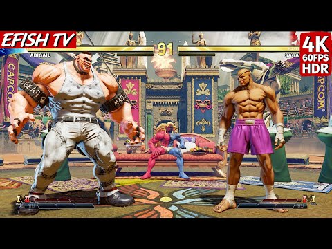 Abigail vs Sagat (Hardest AI) - Street Fighter V