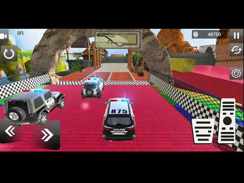Police Jeep Racing Stunt 3D: 4x4 Ramp Stunt 1080p andriod game play