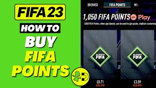FIFA 23 How to Buy FIFA Points