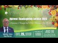 Harvest Thanksgiving Service OWE Salt Spring SDA October 25 2025 Morning Segment