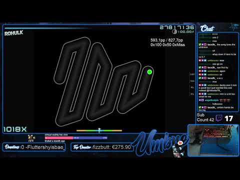 [Live] Umbre | VINXIS - Sidetracked Day [Infinity Inside] +HDHR 99.92% {#2 822pp FC} - osu!