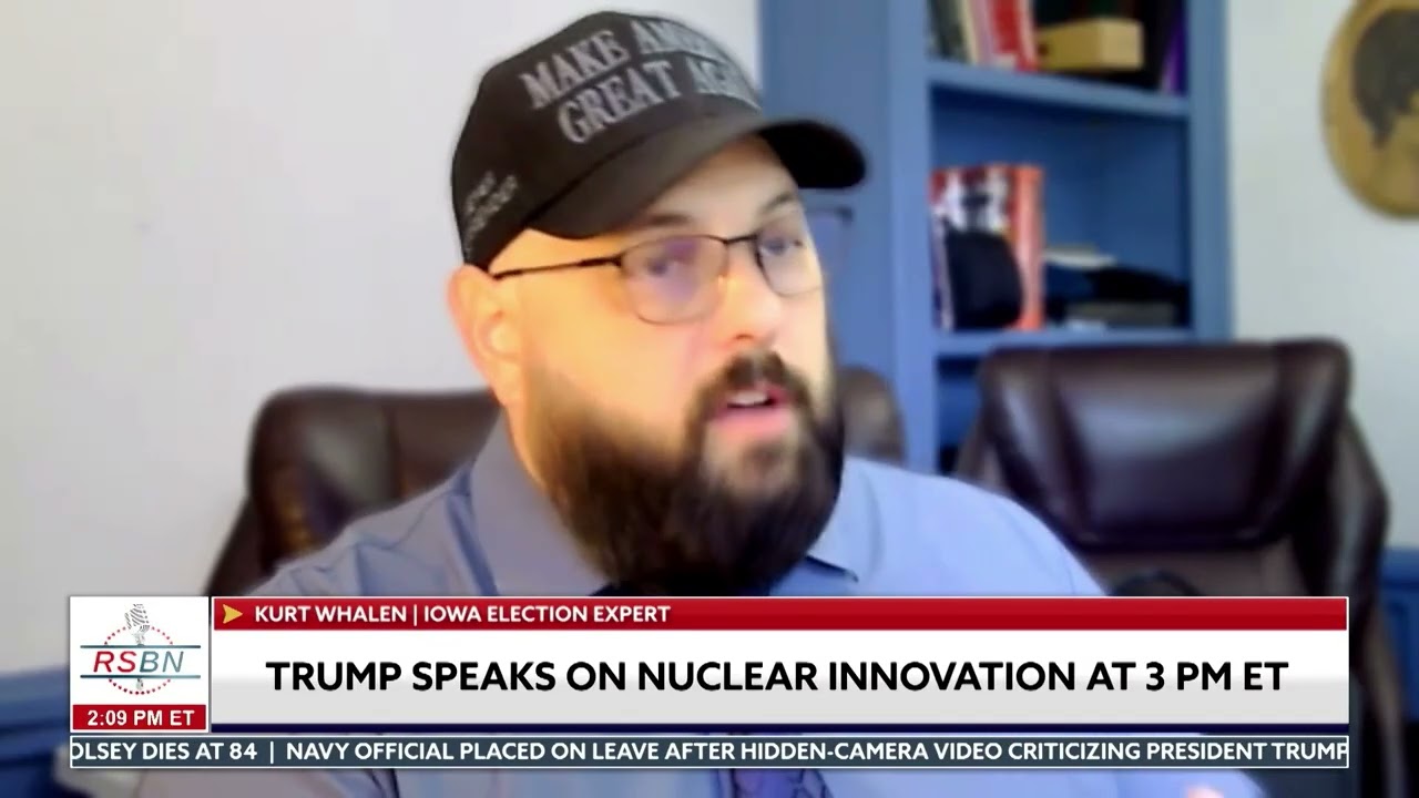 WATCH: Iowa Election Expert Kurt Whalen Delivers a Major Election Update - 07/24/26