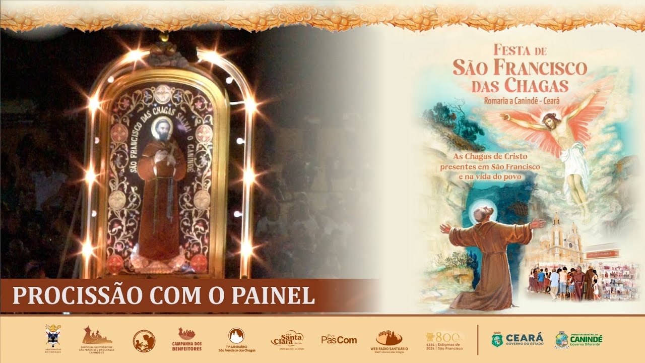 PROCISSÃO COM O PAINEL DE SÃO FRANCISCO