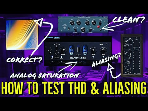 UNDERSTANDING HARMONICS & ALIASING || How to visualise plugin harmonics & how to test audio aliasing