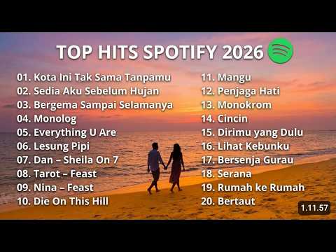 TOP HITS SPOTIFY 2026 | LAGU MUSIK INDONESIA YANG PALING VIRAL DAN TRENDING DI TIK TOK | TANPA IKLAN