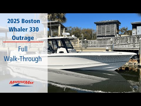 2025 Boston Whaler 330 Outrage Video