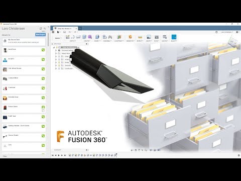 Locate and recover files & Projects — Fusion 360 — #LarsLive 177