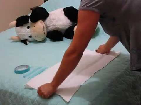 Como trocar uma fralda de pano