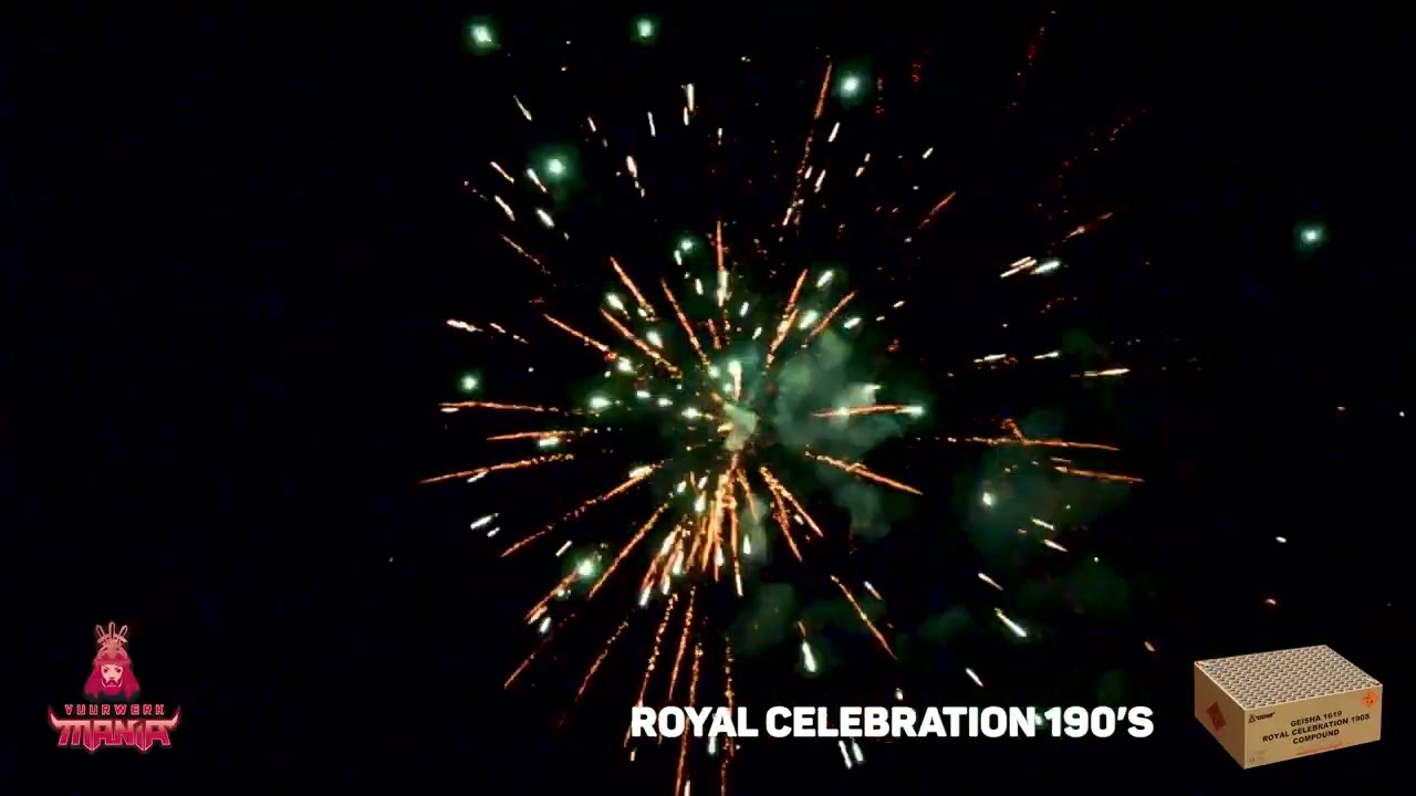 Royal Celebration 190 shots Compound | Bunte Vuurwerk Hengelo (o)