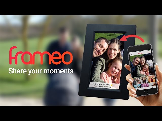 Video teaser for Frameo - Share your moments!