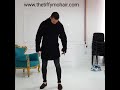 TIffy Mohair Chunky knit woolen sweater on a sexy boy