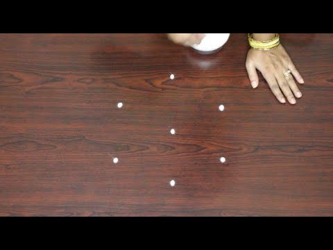 Latest Friday rangoli muggulu || Traditional flower kolam designs || Great Indian Rangoli
