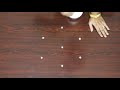Latest Friday Rangoli Muggulu Traditional Flower Kolam Designs Great Indian Rangoli