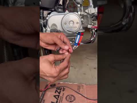 break light fitting 💪 #bike #automobile #ledlights