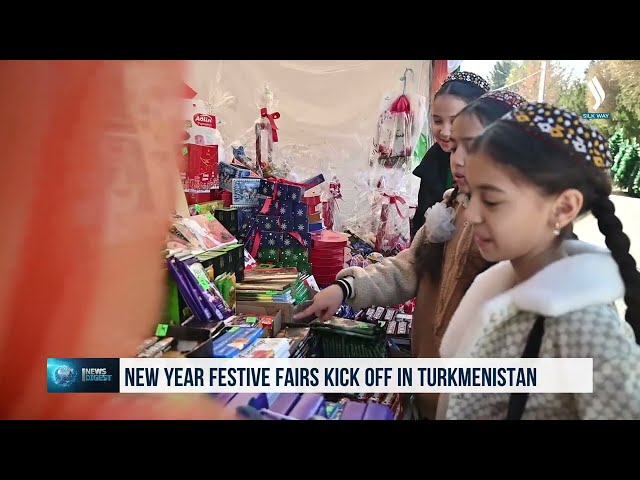 New Year festive fairs kick off in Turkmenistan