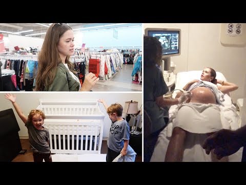 超音波暴露、スリフティング、子供部屋のサプライズ｜VLOG #7 (Ultrasound Reveal, Thrifting, Nursery Surprise | VLOG #7)