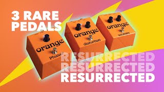 Video thumbnail for Orange Amps Distortion - Compressor - Phaser Are Back From The Dead by JHS Pedals