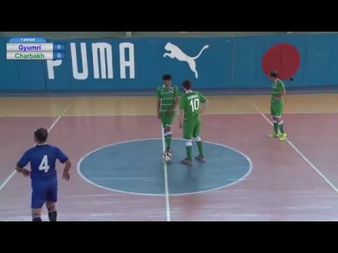 Armenian Futsal championship Gyumri vs Charbakh (17.04.2016)