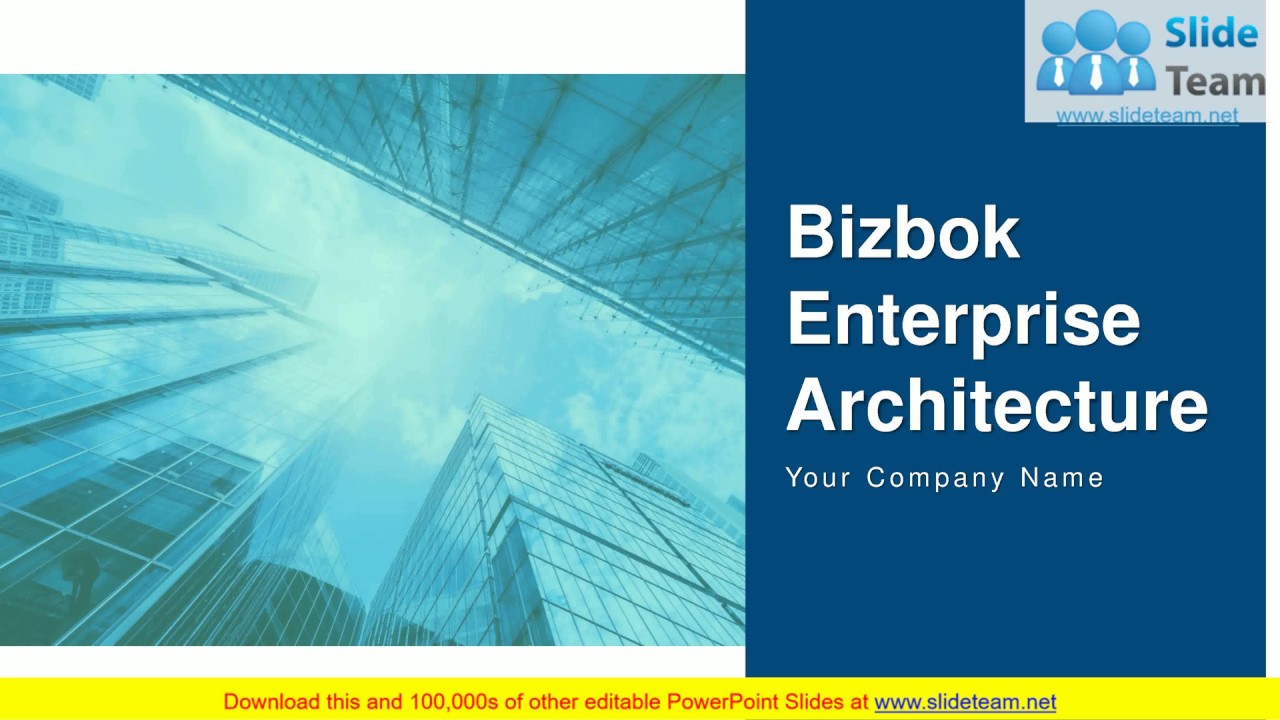 Bizbok Enterprise Architecture PowerPoint Presentation Slides
