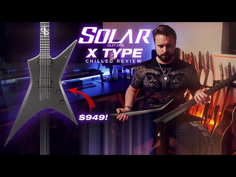 IS THIS GUITAR WORTH 1K? - Solar X Type Guitar Review