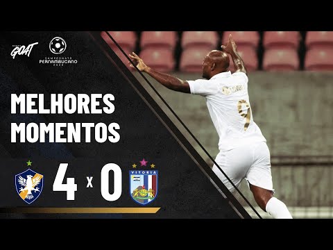 ATROPELO! RETRÔ GOLEIA O VITÓRIA-PE NA ESTREIA DO CAMPEONATO PERNAMBUCANO!