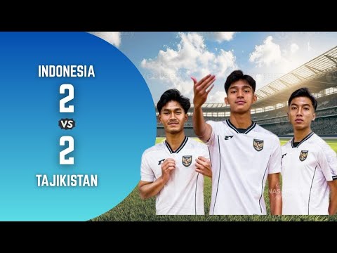 GILA! DRAMA 4 GOL! INDONESIA VS TAJIKISTAN U-17 | PIALA KEMERDEKAAN 2025 | HIGHLIGHTS