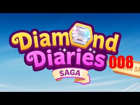 Diamond Diaries Saga Lösungen Level 8 ohne Booster - Deutsch