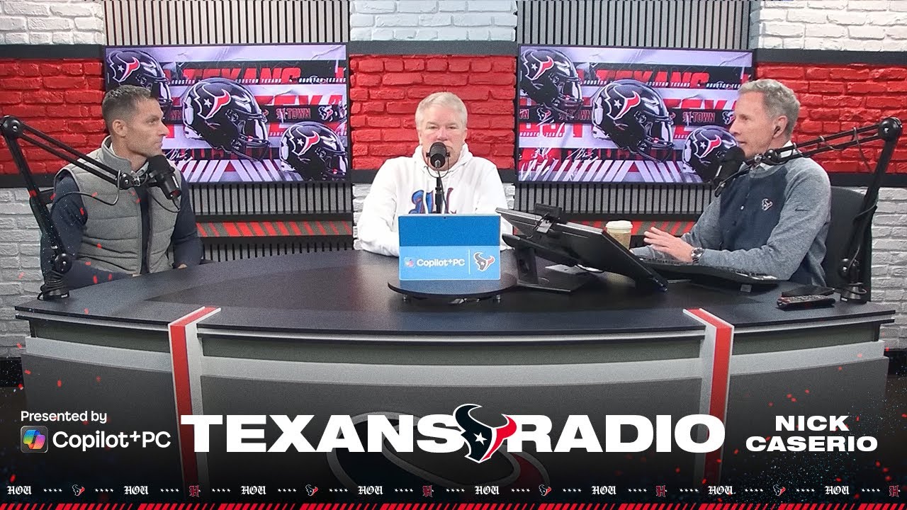 Nick Caserio All Access: Texans’ Colts Win Breakdown & Chiefs Sunday Night Preview