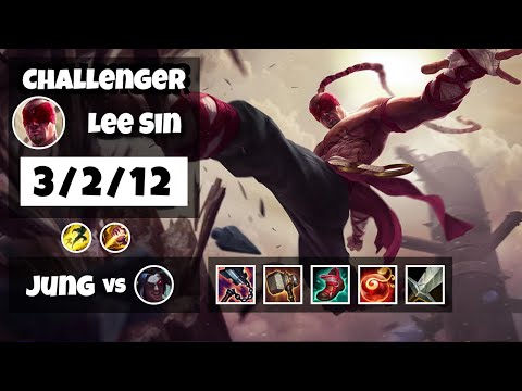 Lee Sin 11.11 S11 Jungle Challenger Replay (3/2/12) - BR