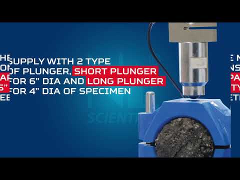 Automatic Marshall Stability Compression Tester 50 kN