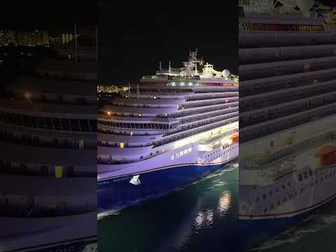 Thumbnail for Icon of the Seas and Carnival Magic.  #cruiseship #cruiseline #royalcaribbean