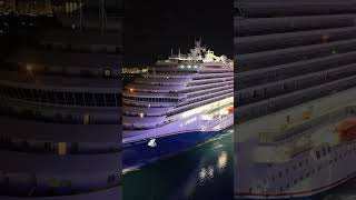 Icon of the Seas and Carnival Magic.  #cruiseship #cruiseline #royalcaribbean